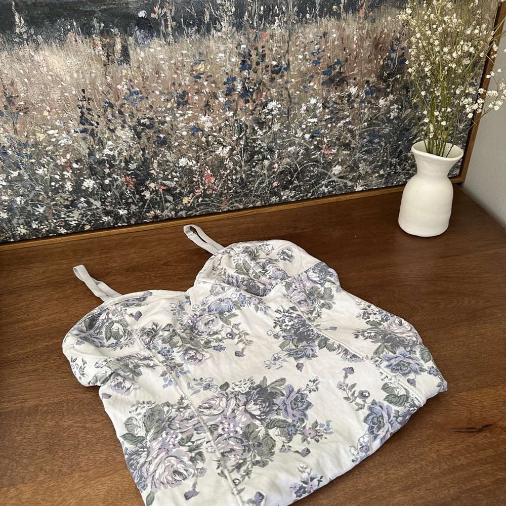 Talula Bustier Vintage Floral Top